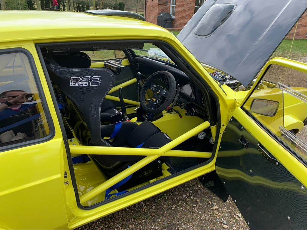 Club Racing application for Endurance Motorsport seat mounting hardware