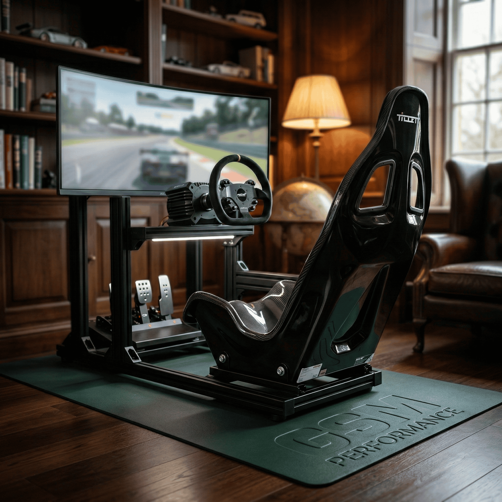 Simulator Rigs application for Endurance Motorsport seat mounting hardware
